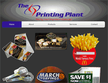 Tablet Screenshot of printingplant.com